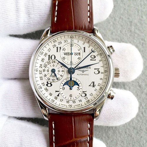 浪琴 Longines 名匠八針月相 搭載7750機芯 JF出品-rhid-111111