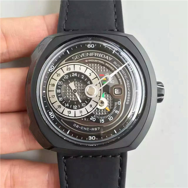 Sevenfriday 七個星期五 最新Q系列 藍寶石玻璃 三針分離-rhid-111273