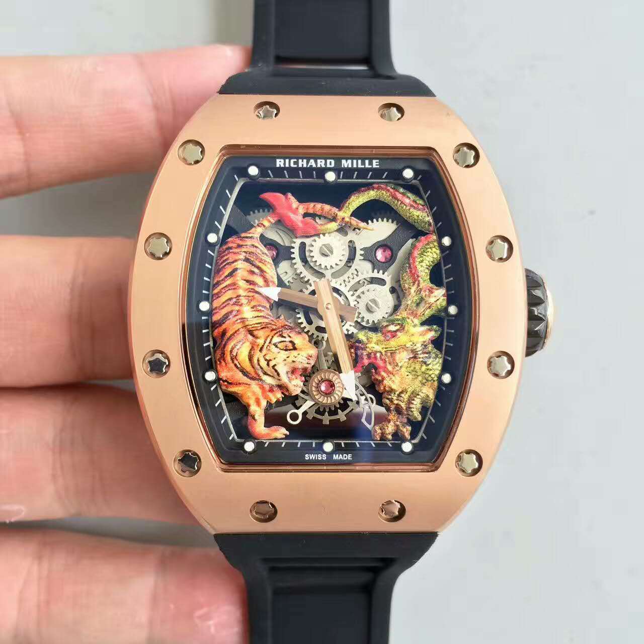 理查德米勒 RICHARD MILLE RM51-01＂龍虎爭霸＂腕錶-rhid-116379