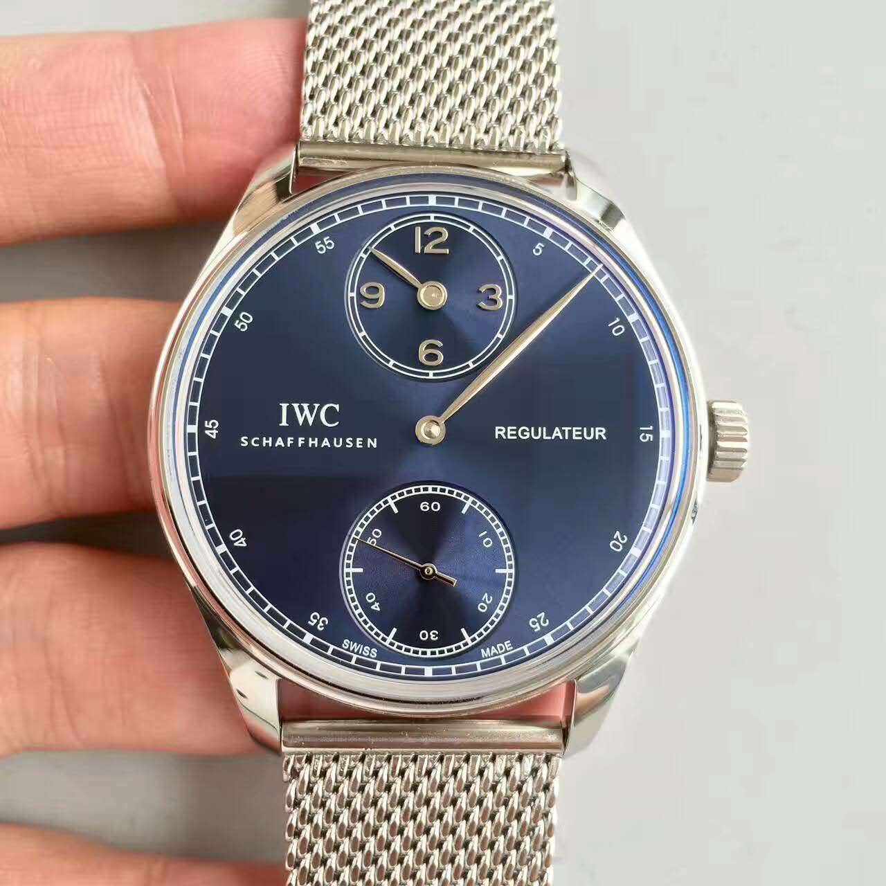 IWC萬國 瓊斯之劍三針分離 熱門手錶 高仿手錶 YL出品-rhid-118363