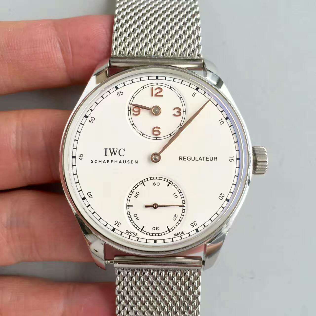 IWC萬國 瓊斯之劍三針分離 YL出品 熱門腕錶推薦-rhid-118362