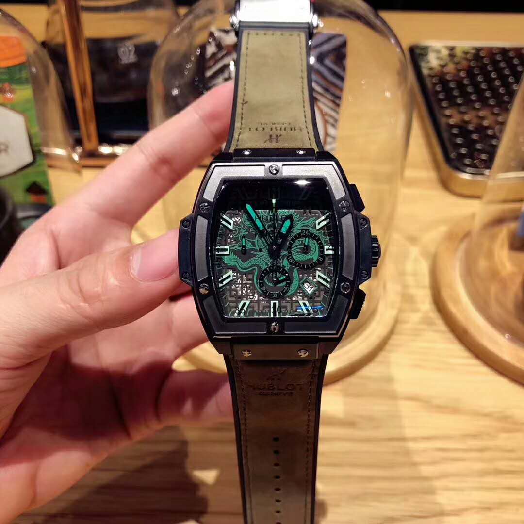 HUBLOT 宇舶（恒宝）巨星甄子丹出席灵魂李小龙75周年限量腕錶-rhid-118465