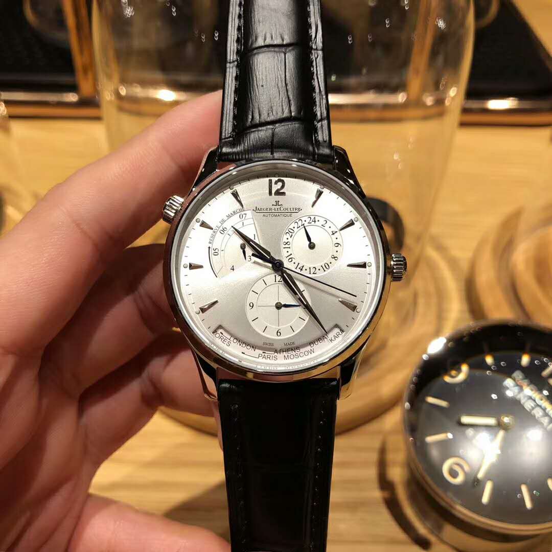 積家-Jaeger-LeCoultre 小醜動力儲存超薄大師系列腕錶 搭載進口全自動機械機芯-rhid-118644