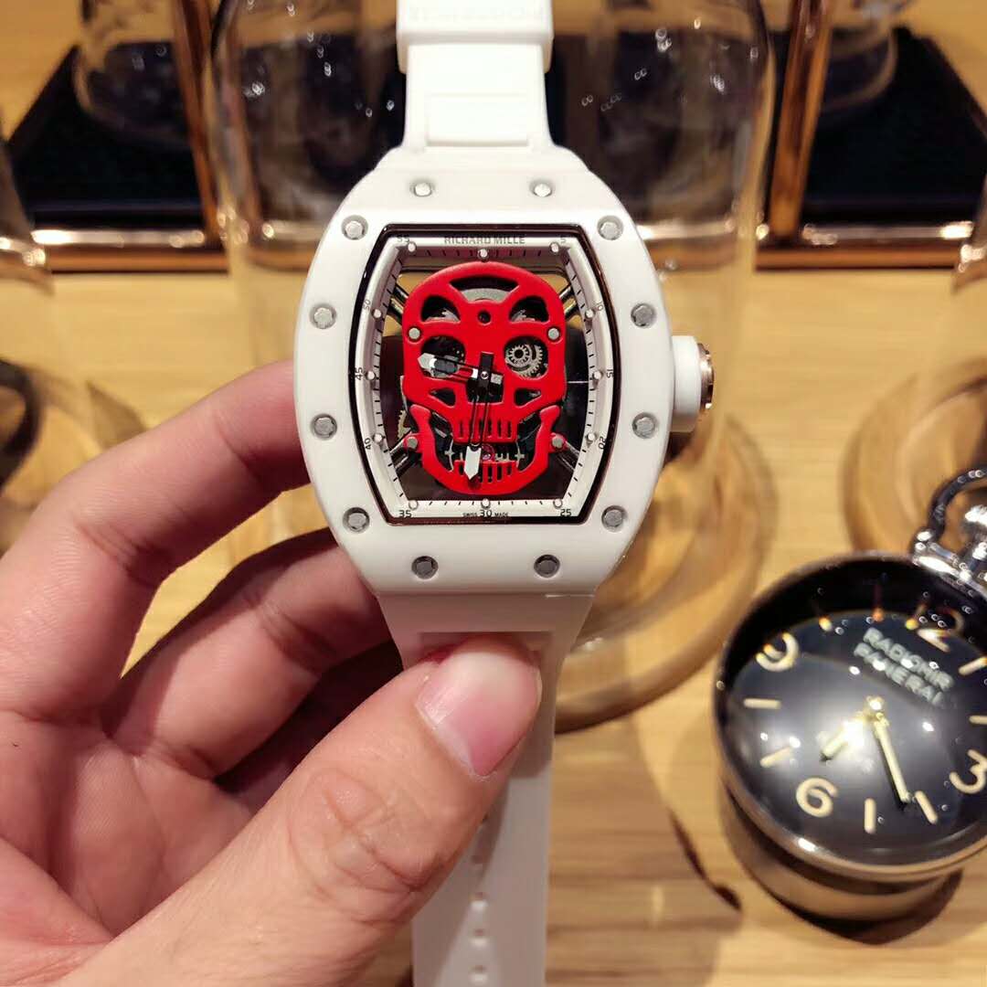 理查德米勒 RichardMille RM052 陶瓷霸氣骷髅盤系列腕錶-rhid-118661