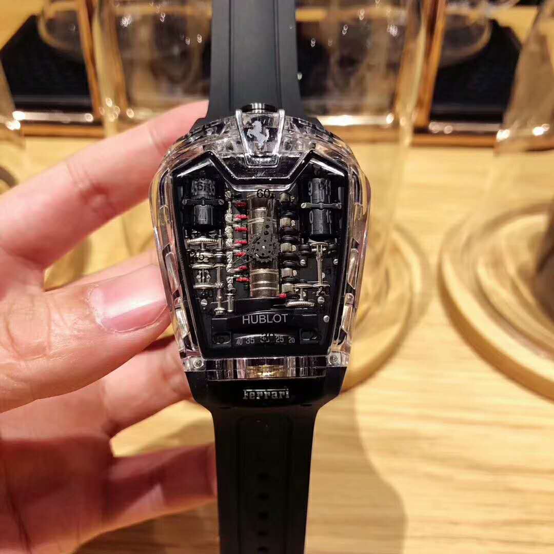 HUBLOT宇舶 法拉利 六缸發動機系列腕錶-rhid-118562