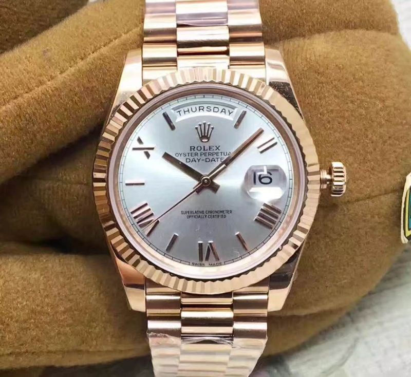 N廠 勞力士 Rolex 星期日歷型 DAY-DATE M228235-0032 玫瑰金