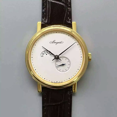 寶璣 Breguet 新款極簡主義雙時區歷 搭載8219機芯 316精鋼 直徑40mm-rhid-116392