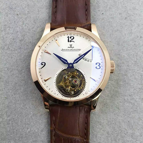 積家 Jaeger-LeCoultre 陀飛輪 動能顯示 藍寶石玻璃 316精鋼 TF出品-rhid-116401