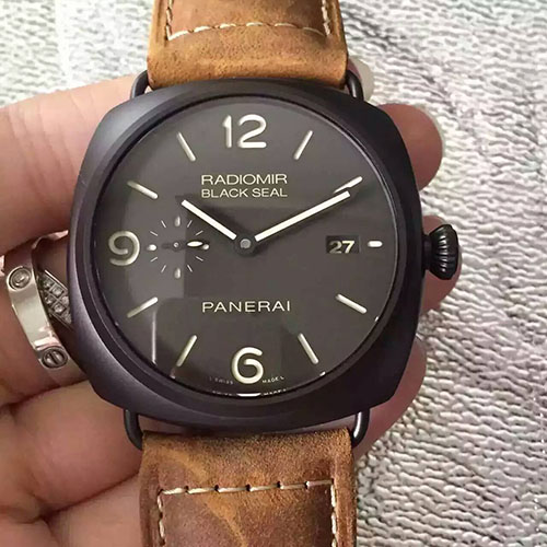 沛納海 Panerai Radiomir Black Seal系列pam505 搭載1950系列P.9000自動機芯-rhid-116416