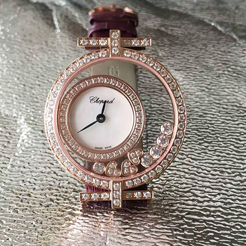 蕭邦 Chopard happy sport系列 搭載瑞士ETA石英機芯 雙層藍寶石玻璃 36mm-rhid-116420
