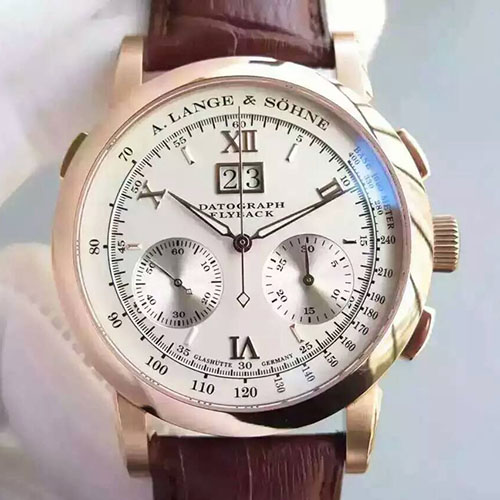 朗格 A. Lange & Sohne 萬年歷Datograph系列 搭載雙歷7750手動計時機芯 316L精鋼 BM精品-rhid-116425