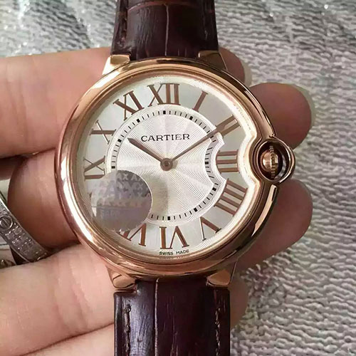 卡地亞 Cartier 藍氣球40mm超薄系列 搭載進口9015自動機芯 直徑40mm 厚7mm-rhid-116465