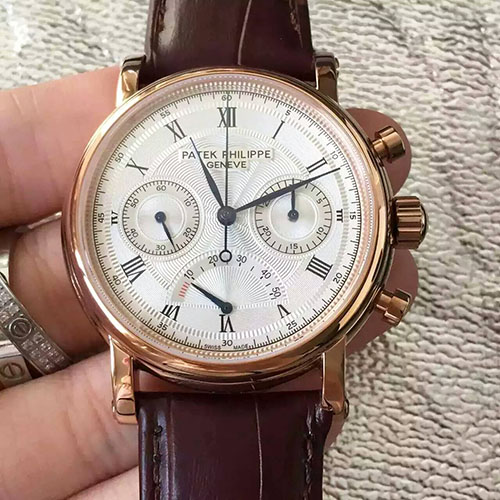 百達翡麗 Patek Philippe 多功能計時腕錶 搭載7750手動上鏈機芯 316精鋼-rhid-116580