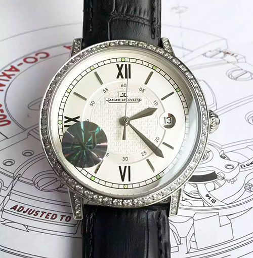 積家 Jaeger-LeCoultre 藍寶石玻璃 AJ出品 搭載2824雕花機芯-rhid-116623