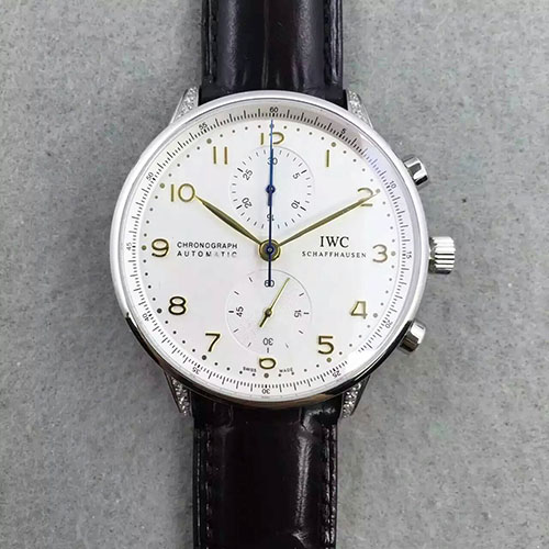 萬國 IWC 葡萄牙計時系列 316精鋼 搭載定制丹東7750機芯-rhid-116642