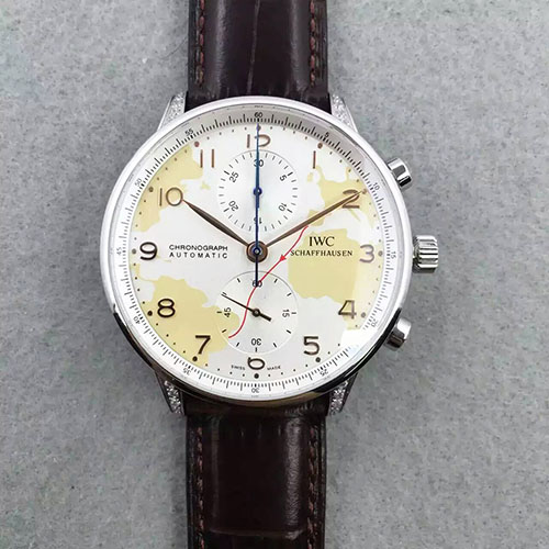 萬國 IWC 葡萄牙計時系列 藍寶石玻璃 搭載定制丹東7750機芯-rhid-116647