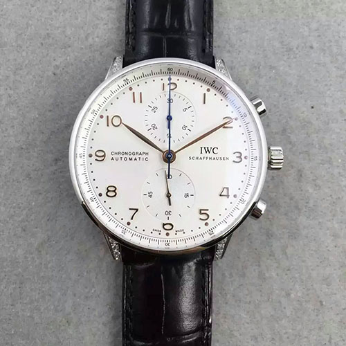 萬國 IWC 葡萄牙計時系列 藍寶石玻璃 搭載定制丹東7750機芯-rhid-116643