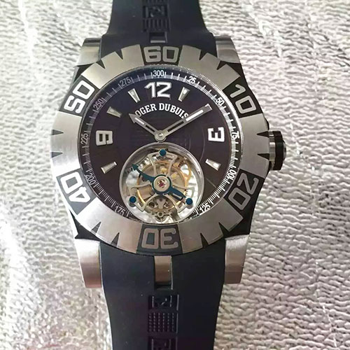 羅杰杜彼 Roger Dubuis Hommage真飛輪系列 316精鋼 BM精品 搭載手動頂級真飛輪機芯-rhid-116667