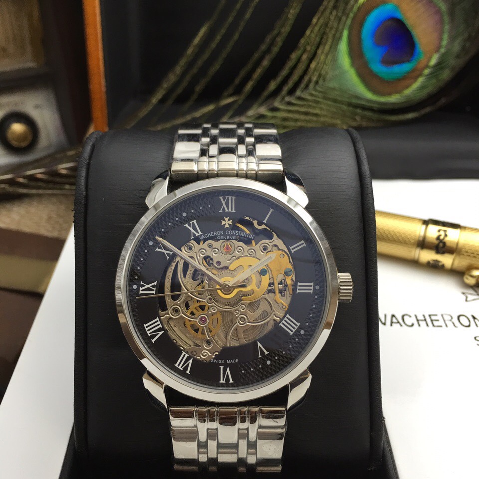 江詩丹頓 礦物質超強玻璃鏡面 316精鋼 自動機械機芯 男士精品腕錶-rhid-116770