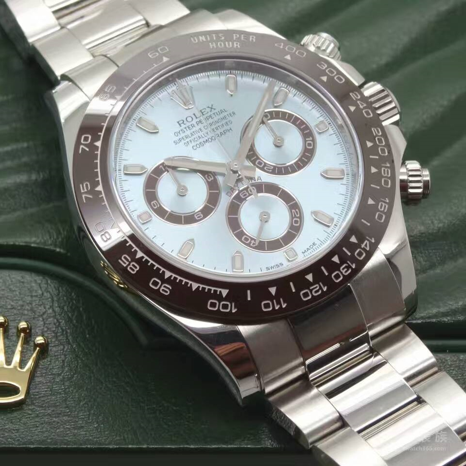 勞力士迪通拿 頂級機械機芯 藍寶水晶玻璃 精鋼錶帶 316精鋼 42mm 厚13mm 