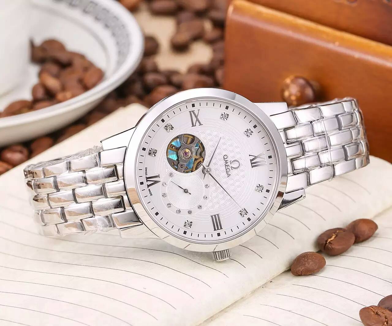 歐米茄 礦物質超強鏡面 頂級機械機芯 精鋼錶帶 尊貴氣質 精品男士腕錶-rhid-117054