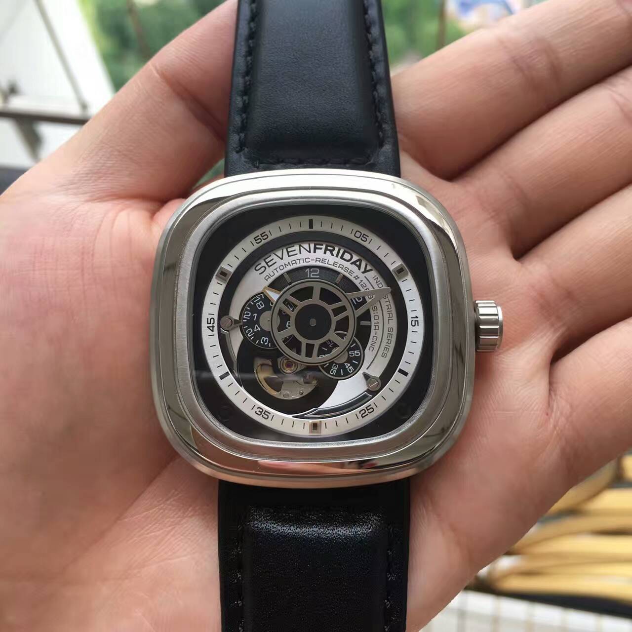 七個星期五 精品SEVENFRIDAY腕錶 藍寶石鏡面 生活防水 日本進口機芯-rhid-117450