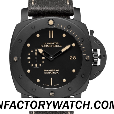 沛納海Panerai LUMINOR SUBMERSIBLE 1950 3 DAYS AUTOMATIC CERAMICA Pam00508/Pam508-rhid-117502