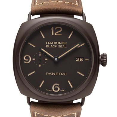 沛納海Panerai RADIOMIR COMPOSITE? BLACK SEAL 3 DAYS AUTOMATIC Pam00505/Pam505 藍寶石玻璃 DCL離子電鍍錶殼-rhid-117490