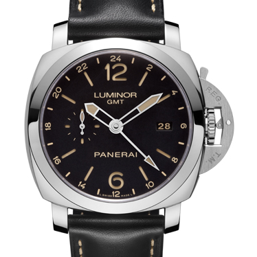 沛納海Panerai LUMINOR 1950 3 DAYS GMT 24H AUTOMATIC ACCIAIO PAM00531/PAM531 316L不鏽鋼殼套 藍寶石水晶 AP塗層 自動上鏈條機芯-rhid-117483