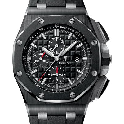 愛彼AP Royal Oak Offshore 皇家橡樹離岸型 26402CE.OO.A002CA.01  防刮藍寶石水晶無色防反射塗層 原裝黑色橡膠錶帶-rhid-117626