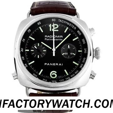 沛納海Panerai Radiomir Rattrapante Pam00214/Pam214 亞洲7750自動計時機芯 316L實心精鋼錶殼 藍寶石水晶無色防反射塗層-rhid-117480