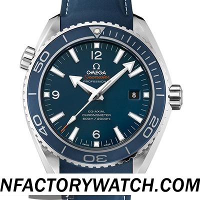 欧米茄Omega SEAMASTER 海马系列 PLANET OCEAN 海洋宇宙 232.92.46.21.03.001 双面防反光抗磨损蓝宝石水晶 蓝色陶瓷錶圈 超强夜光-rhid-117738