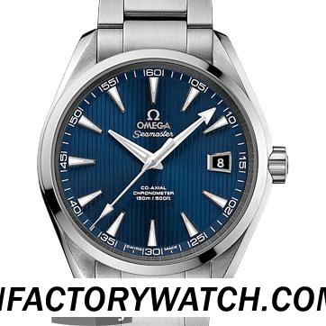 欧米茄Omega Seamaster海马系列Aqua Terra 150米 231.10.42.21.03.001 蓝宝石水晶镜面增透膜 蓝色錶盘 抛光精钢錶圈-rhid-117729