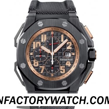 愛彼AP Royal Oak Offshore 皇家橡樹離岸型 26378IO.OO.A001KE.01 亞洲ETA-7750 25J 自動計時 28800 VPH 防劃藍寶石水晶-rhid-117615