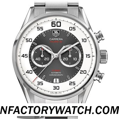 豪雅TAG HEUER CARRERA 卡萊拉系列 CAR2B11.BA0799 測速計錶圈鍍 藍寶石水晶 黑色錶盤與SS標志-rhid-117820