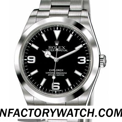 勞力士Rolex 探險家型 214270 V2 316L不鏽鋼錶殼 拱形藍寶石玻璃錶鏡 完美版-rhid-117663