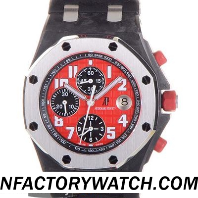 愛彼AP 皇家橡樹系列 Royal Oak Offshore 26190OS.OO.D003CU.01 316L不鏽鋼錶殼 防刮藍寶石水晶 牛皮錶帶-rhid-117611