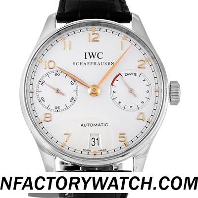 萬國IWC Portuguese 葡萄牙 IW500114 亞洲自動機芯，21,600vph 316L精鋼 防劃藍寶石水晶與AR-rhid-117552