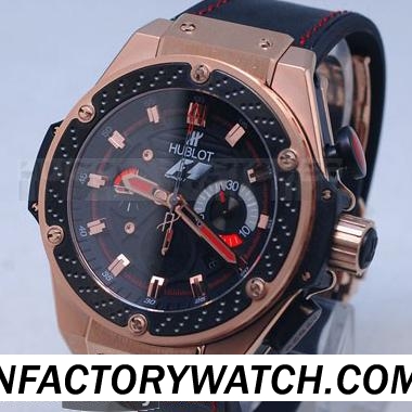 宇舶Hublot Big Bang 大爆炸 King Power F1 玫瑰金-rhid-117789