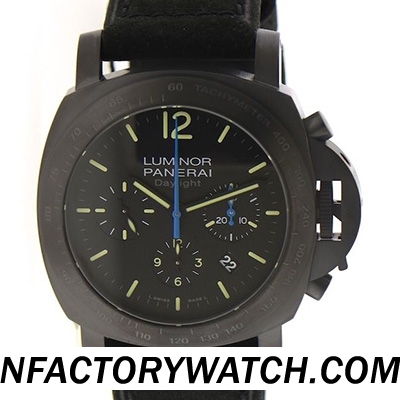 沛納海 Panerai LUMINOR CHRONO DAYLIGHT PAM00363 藍寶石防刮鏡面 黑色字面 極強夜光-rhid-117521